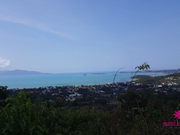 Bophut Sea View Land For Sale Koh Samui