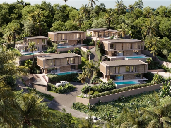 Bophut Sea View Villa In Koh Samui Site