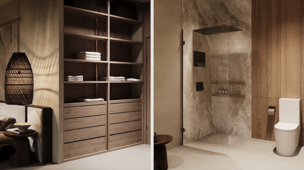 Bophut Sea View Villa In Koh Samui Bathroom