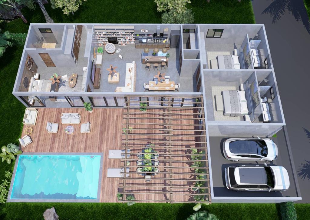 Bophut Villas Koh Samui Floor Plan