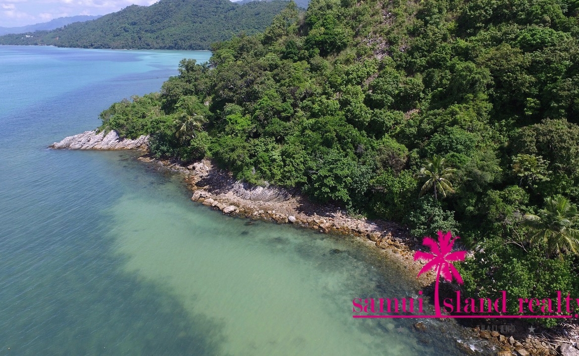 Breathtaking Oceanfront Land Aerial 5