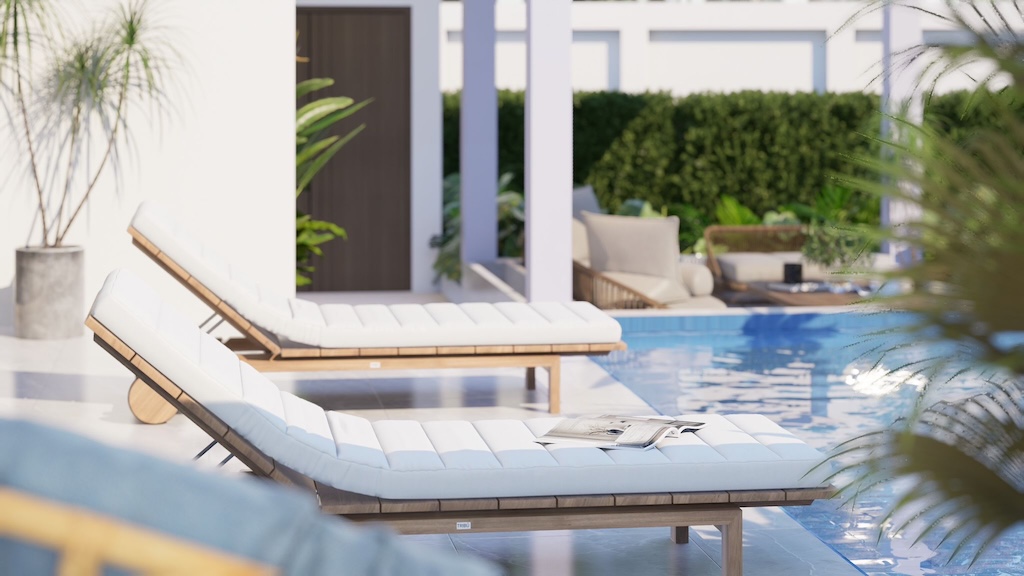 Cameron Homes Lamai Sun Loungers