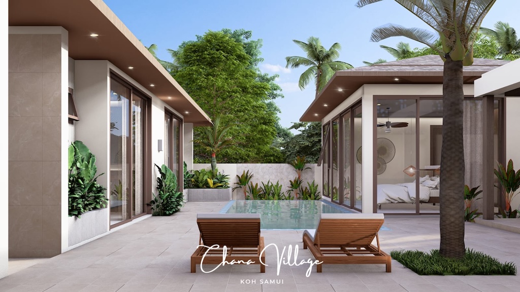 Chana Village Villas Koh Samui Terrace