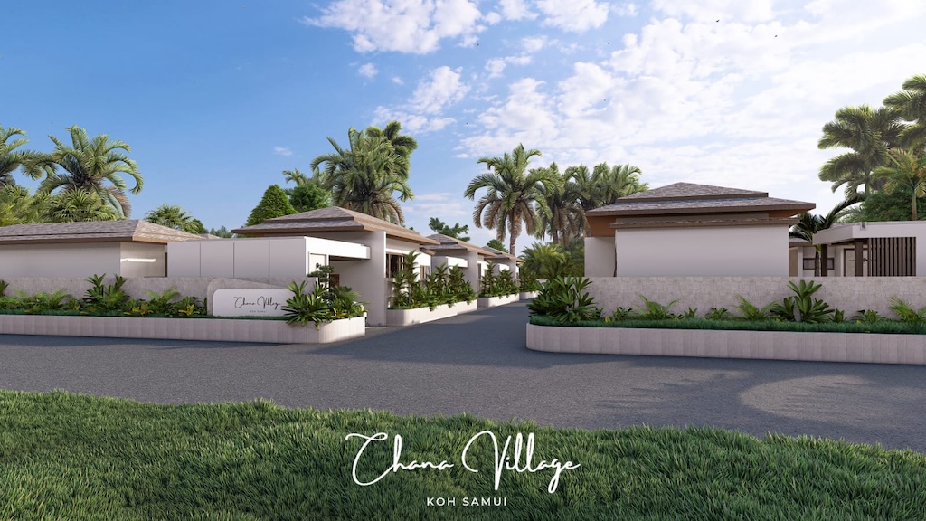 Chana Village Villas Koh Samui Site