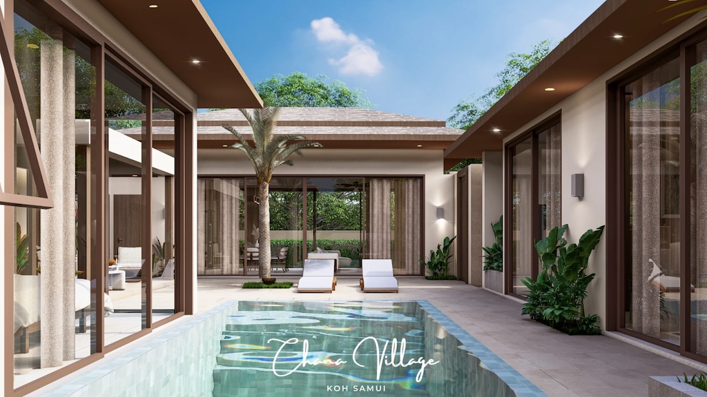 Chana Village Villas Koh Samui Pool