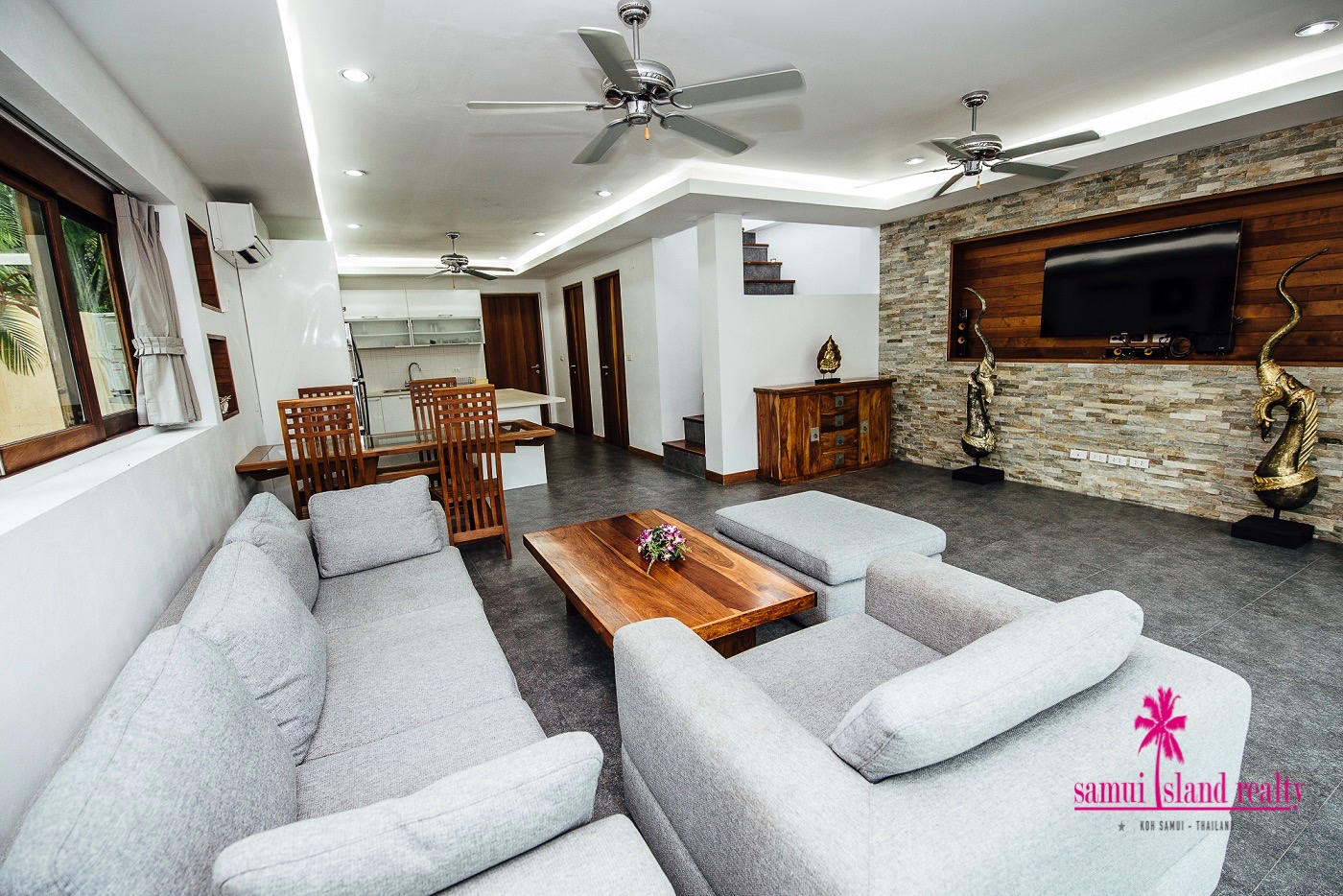 Chaweng 3 Bedroom Pool Villa Samui – Residential All in Koh Samui (photo 5)