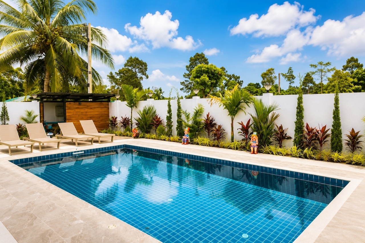 Chaweng 3-Bed Villa For Sale pool