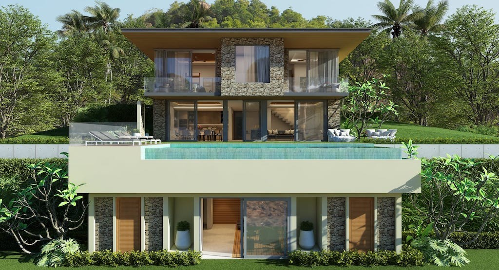 Chaweng Bay View Land Plots For Sale – Land in Koh Samui (photo 3)