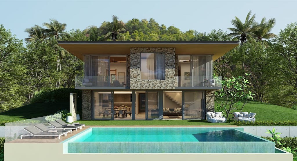Chaweng Bay View Land Plots For Sale – Land in Koh Samui (photo 2)