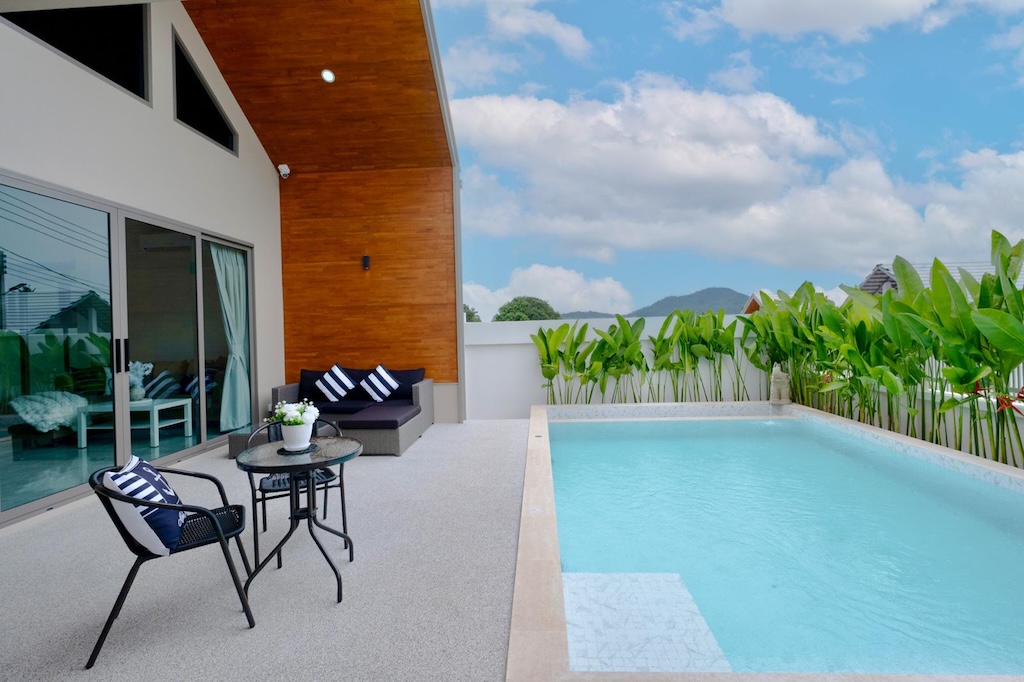 Chaweng Longterm Villa Rental Pool Terrace