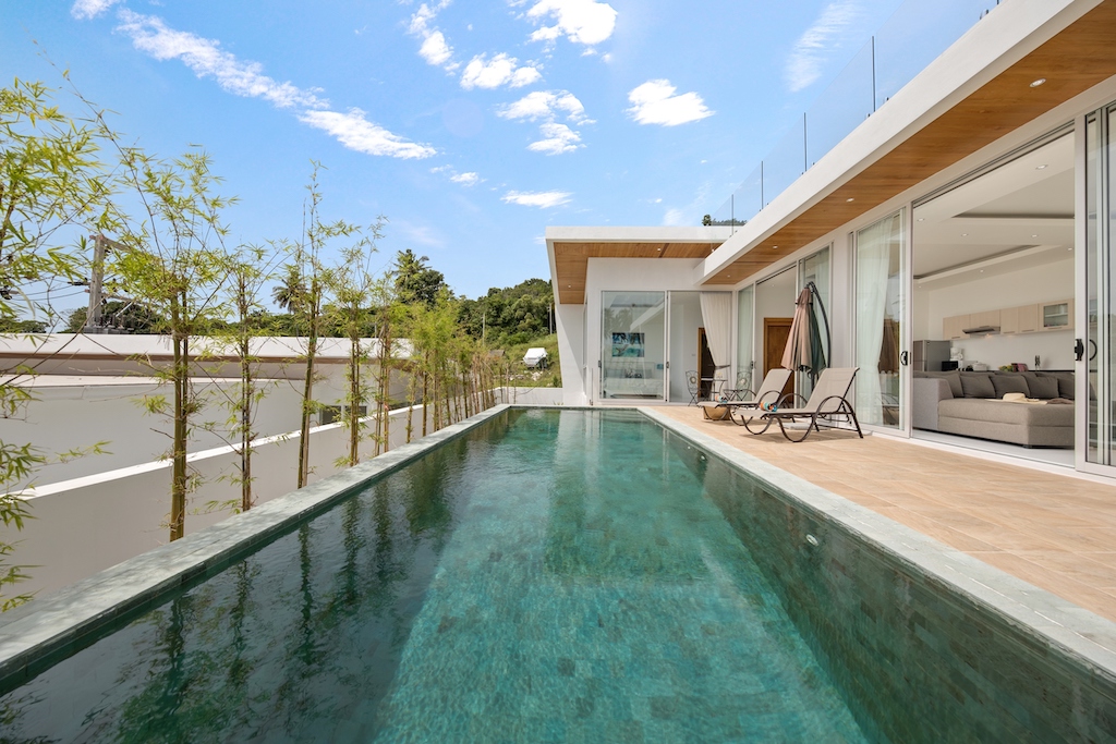 Chaweng Modern Sea View Villa For Sale – Residential All in Koh Samui (photo 10)