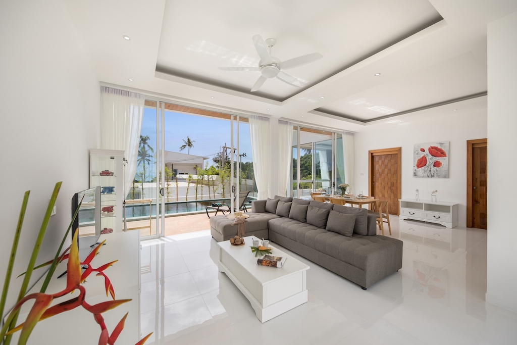 Chaweng Modern Sea View Villa For Sale – Residential All in Koh Samui (photo 3)