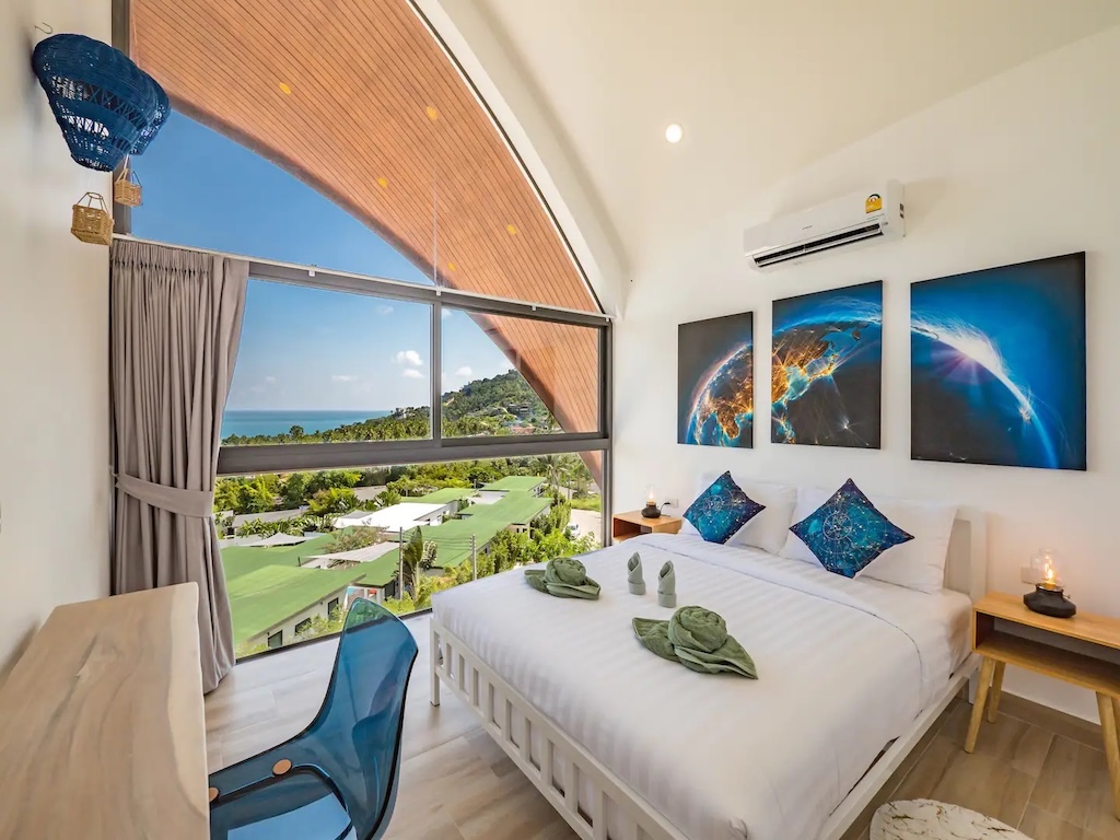 Chaweng Noi 2 Bed Villa Bedroom View
