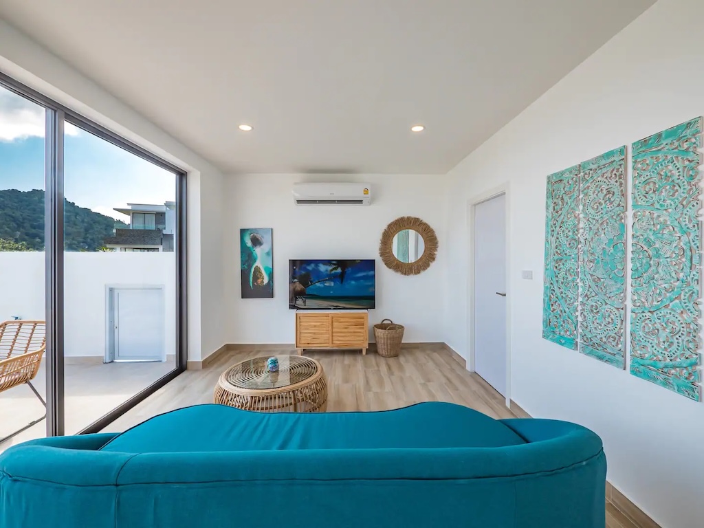 Chaweng Noi 2-bed Villa Living Area