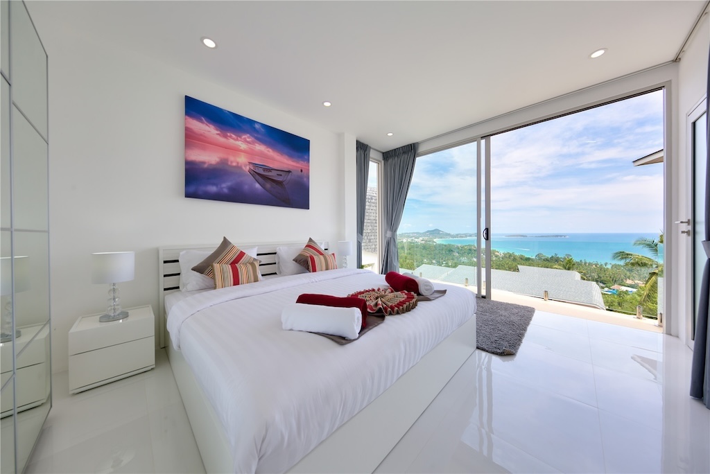 Chaweng Noi 3-Bed Sea View Property For Sale Bedroom