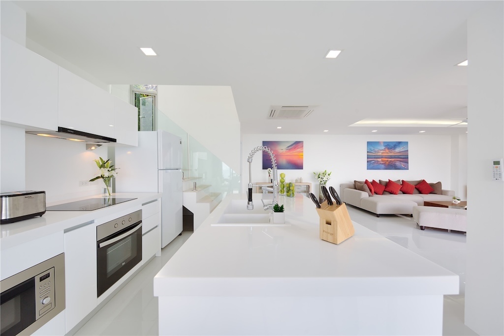 Chaweng Noi 3-Bed Sea View Property For Sale Kitchen
