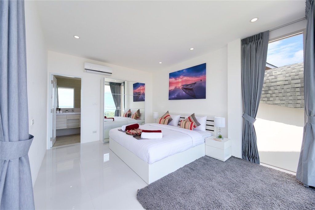 Chaweng Noi 3-Bed Sea View Property For Sale Bedroom