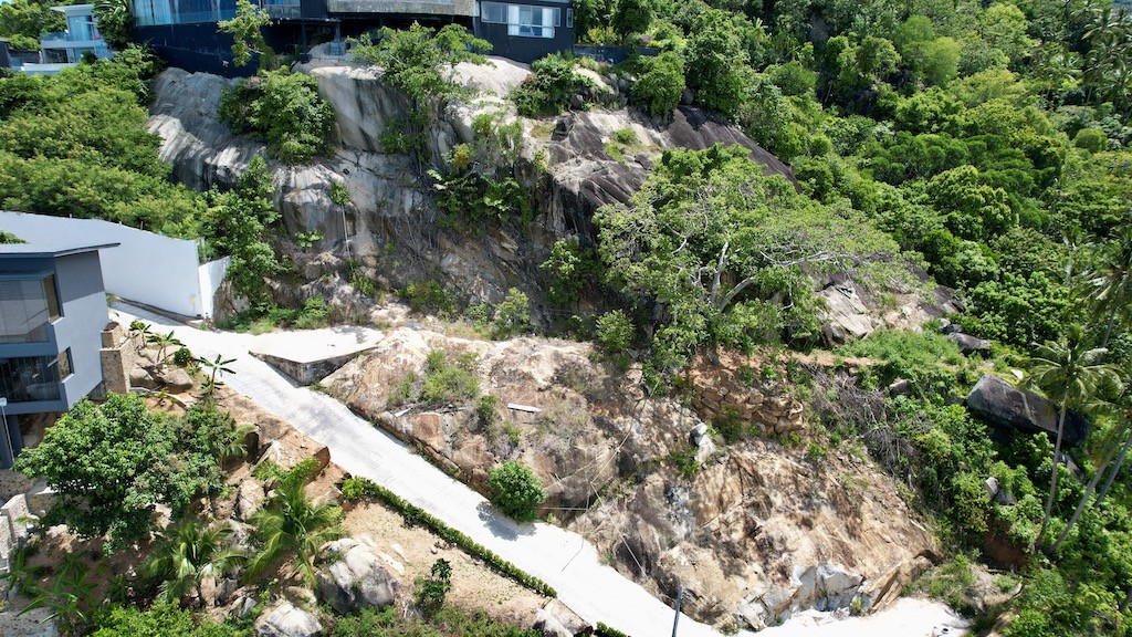 Chaweng noi Land aerial