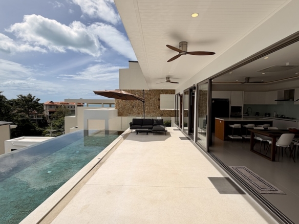 Chaweng Noi Modern Sea View Villa Terrace