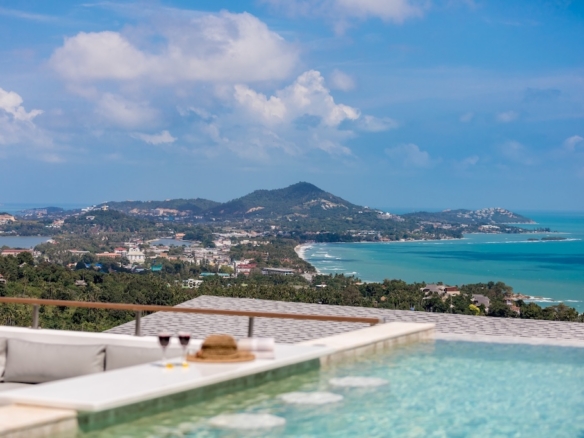 Chaweng Noi Ocean View Property For Sale Pool