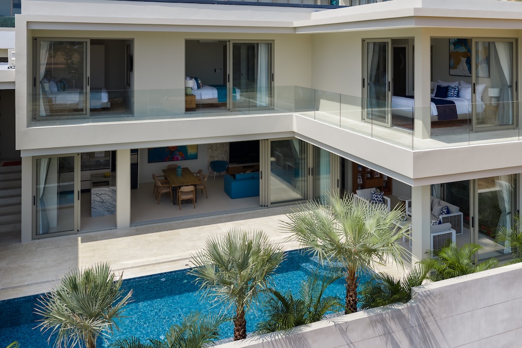 Chaweng Noi Pool Villa Aerial