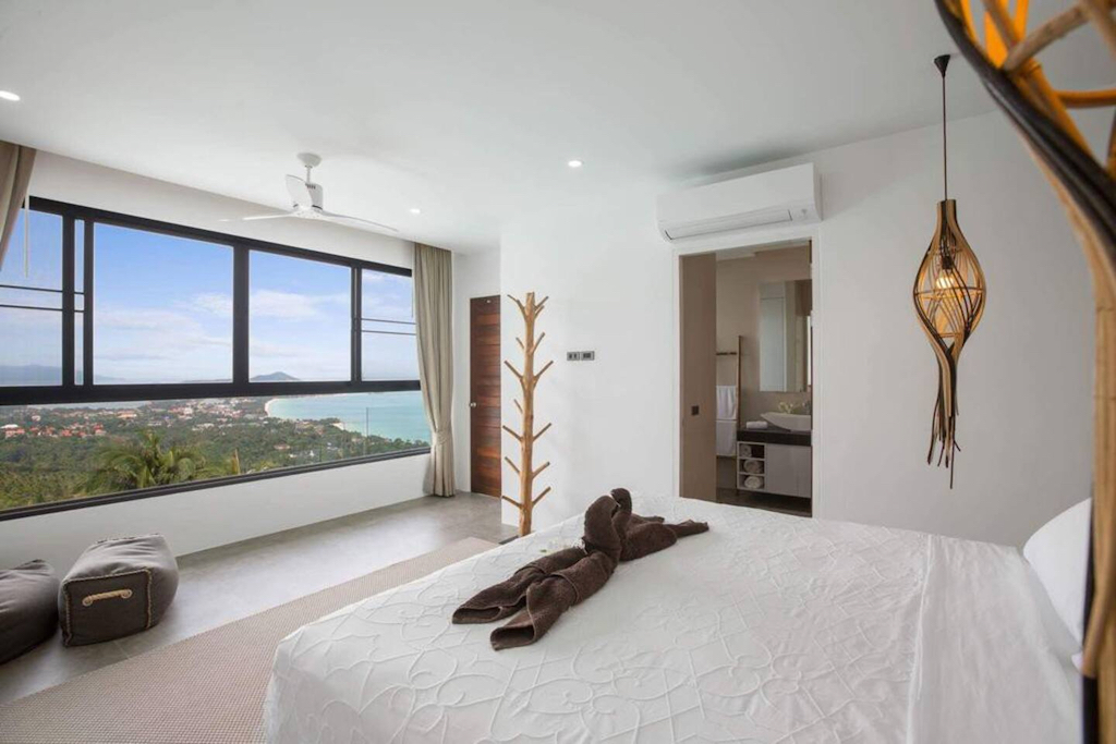 Chaweng Noi Property Koh Samui Bed View