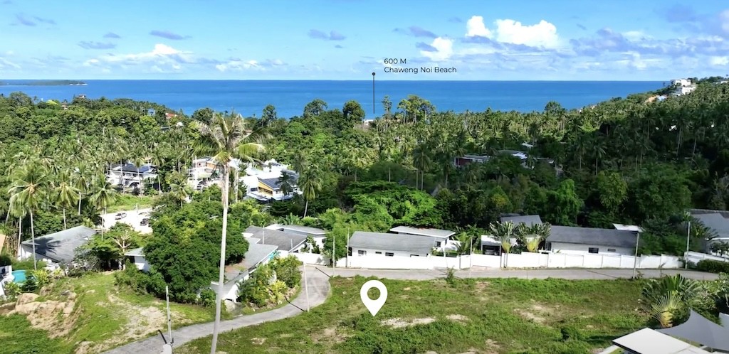 Chaweng Noi Villas Location