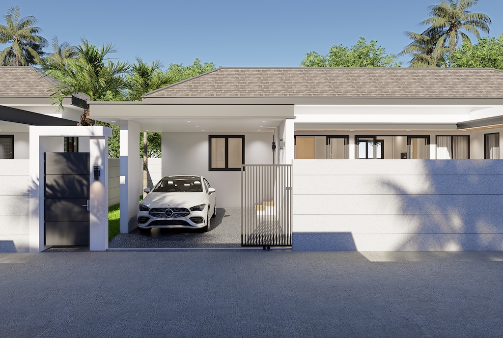 Chaweng Pool Villas Parking