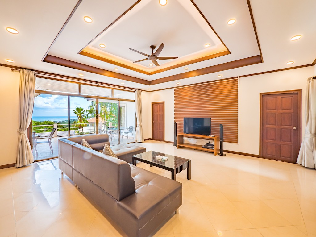 Chaweng Villa Koh Samui Living Area