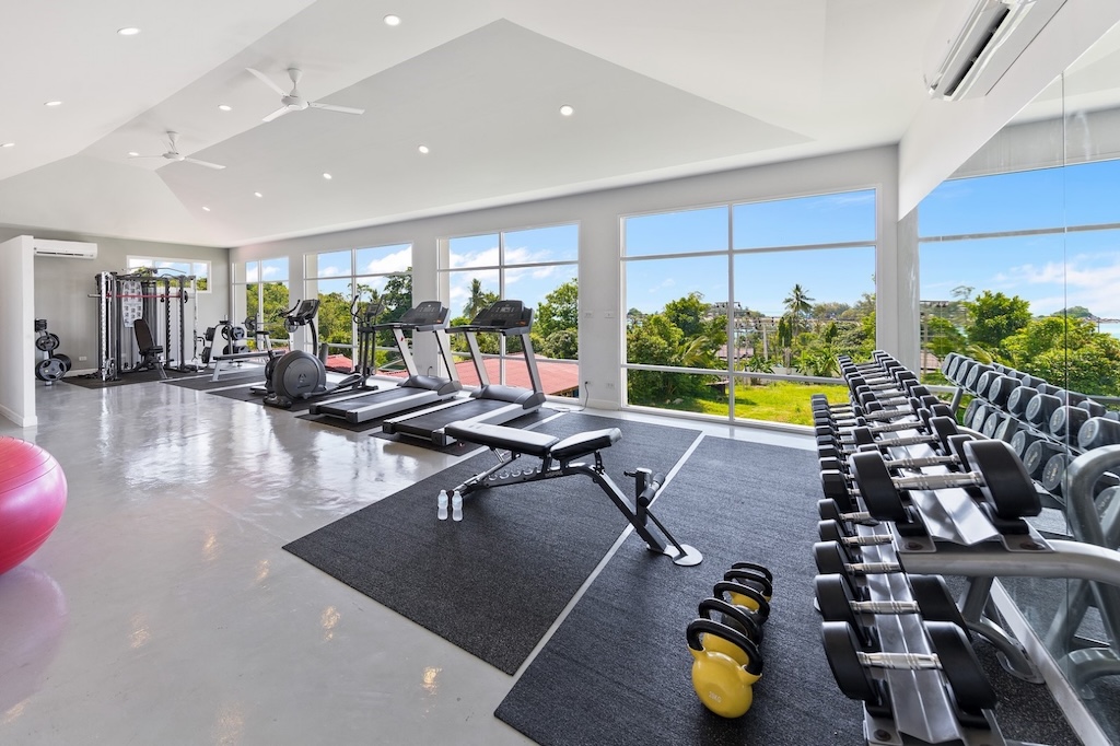 Choeng Mon Sea View Villas Fitness
