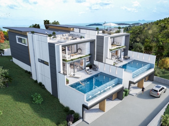 Choeng mon sea View Villas Exterior