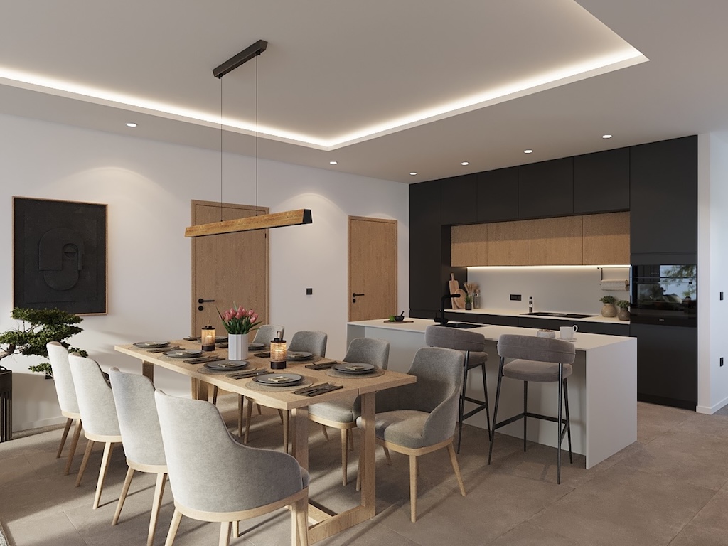 Choeng Mon Sea View Villas Dining