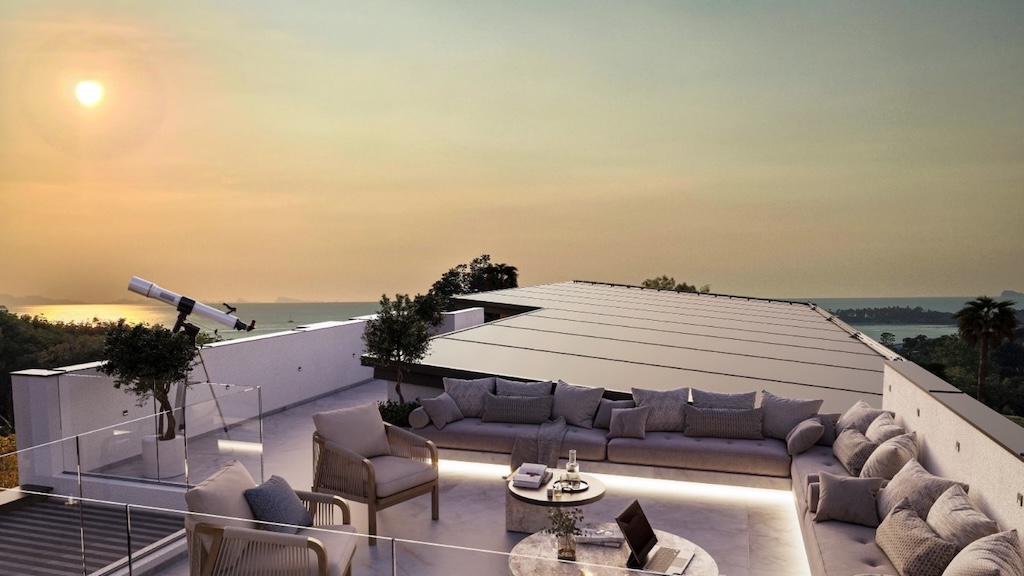 Choeng Mon Sea View Villas Rooftop