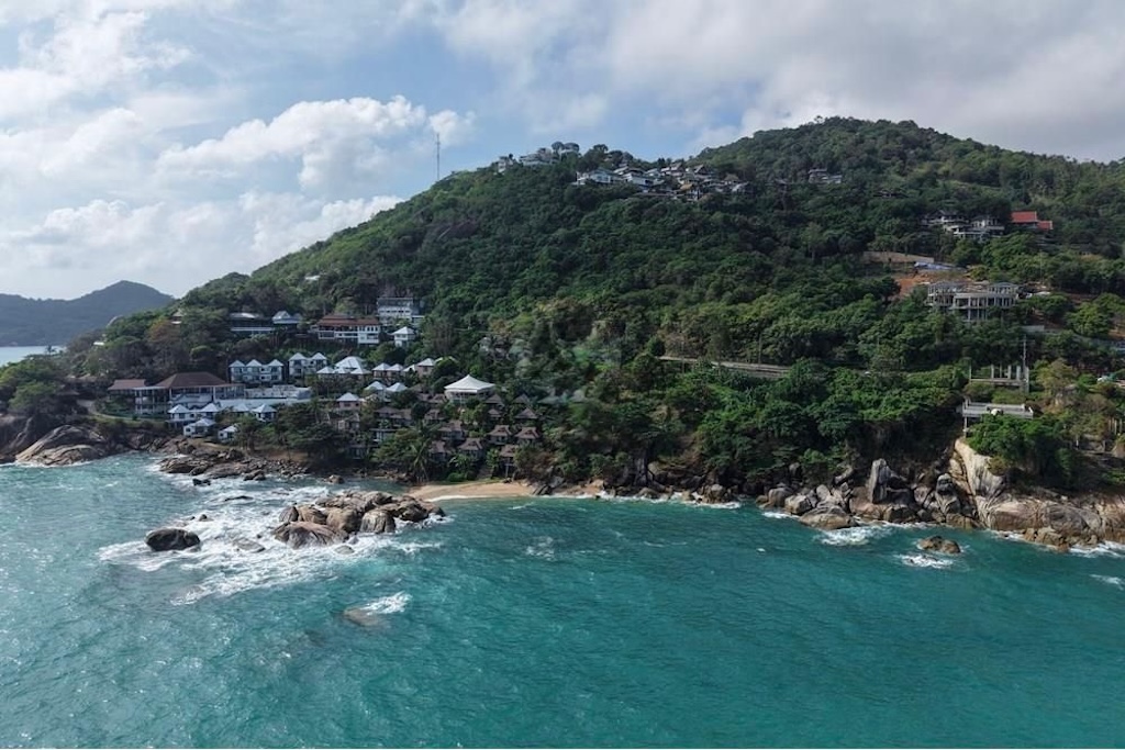 Coastal Land Plot For Sale In Koh Samui Aerial