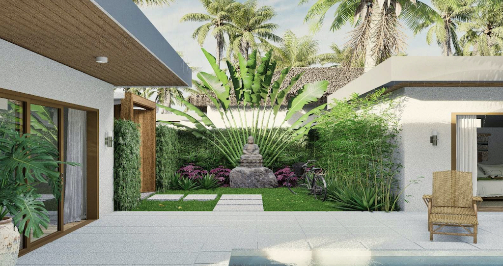 Coco Beach Villas Koh Samui Garden