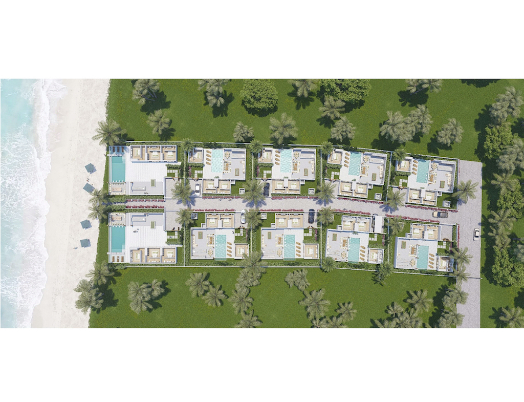 Coco Beach Villas Koh Samui Site Plan