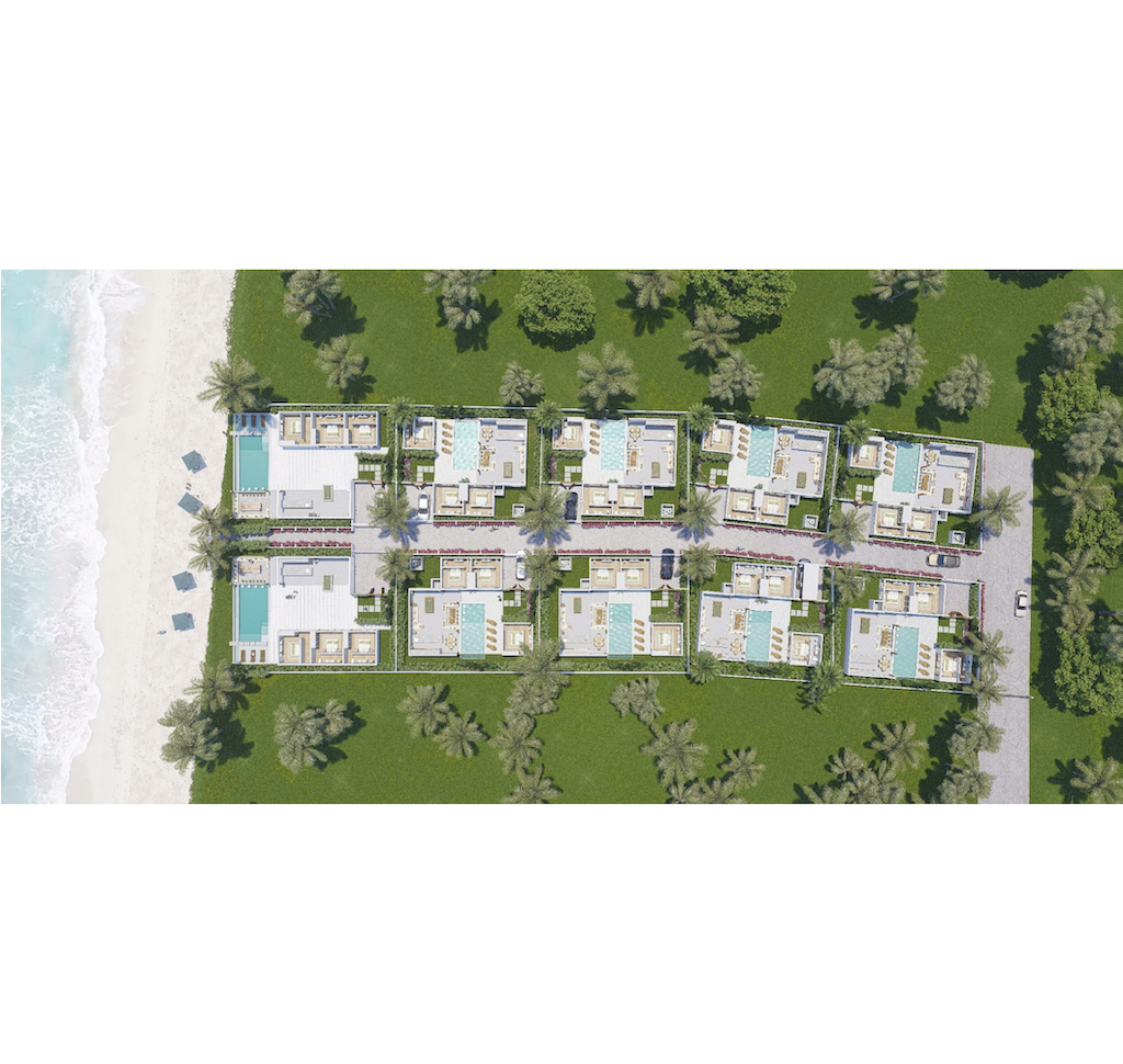 Coco Beach Villas Koh Samui Coco Beach Villas Koh Samui Site Plan