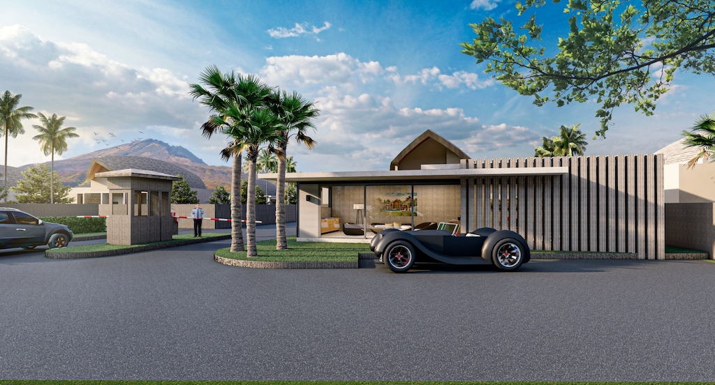 Coco Moon Villas Koh Samui Development Entrance