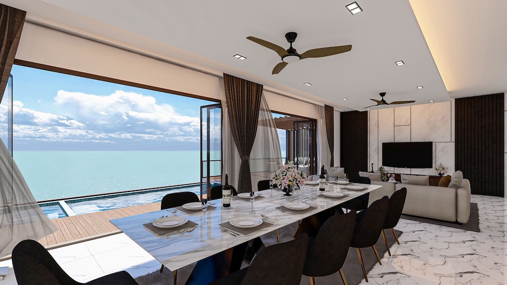 Coco Tropical Villas Bang Po Dining
