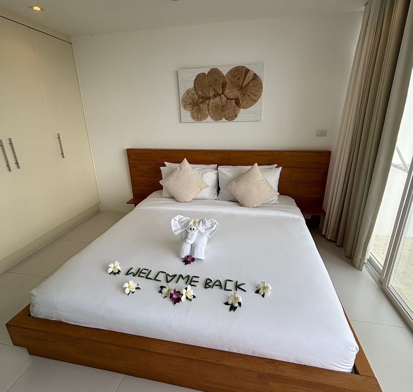 Code Samui Apartment Bedroom
