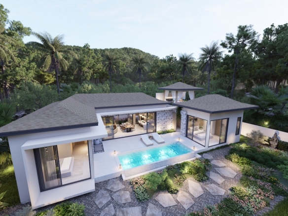 Cozy Pavilion Villas Lamai Exterior