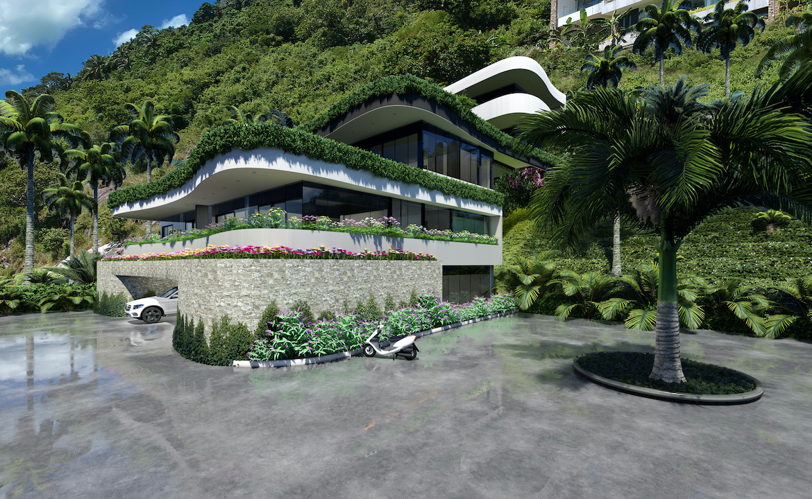 Darika Residence II Ko Samui Parking Area