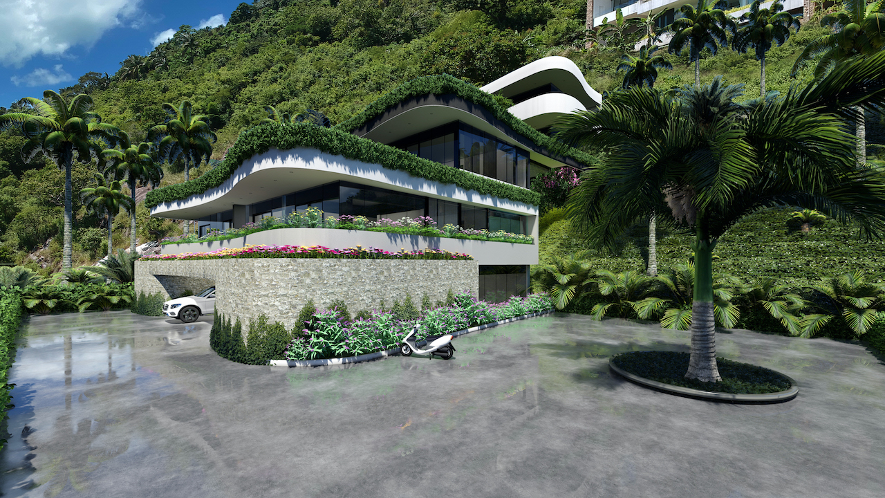Darika Residence II Ko Samui Darika Residence II Ko Samui Parking Area