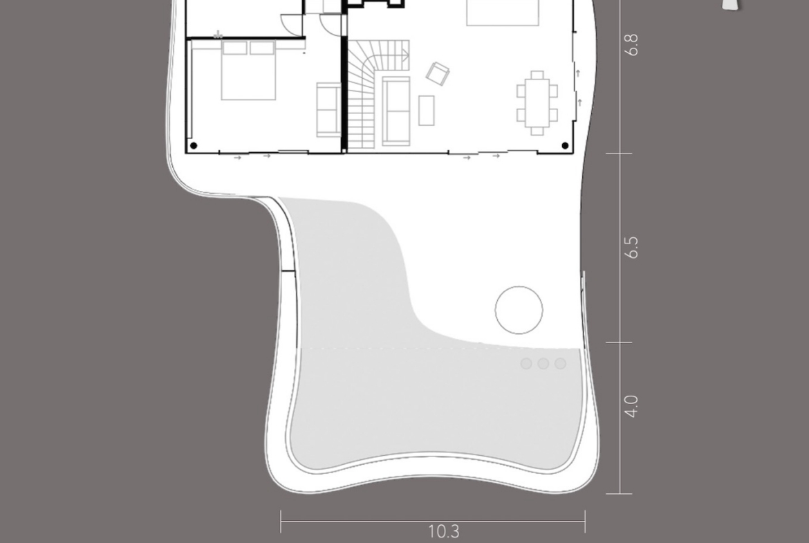 Type D floor Plan Upper