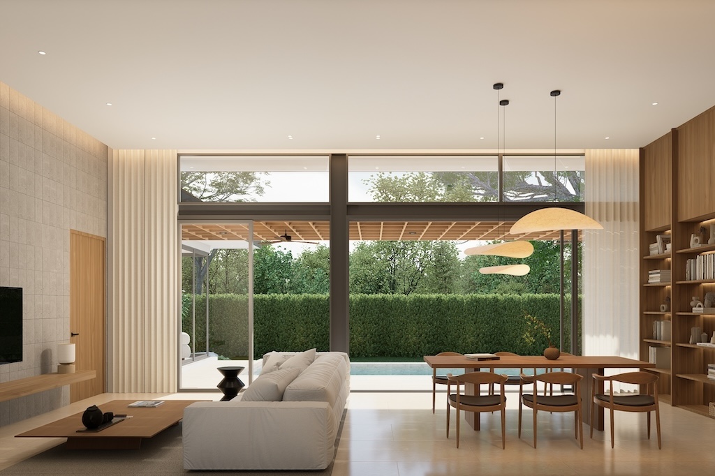 Dolce Villa Samui Living Area