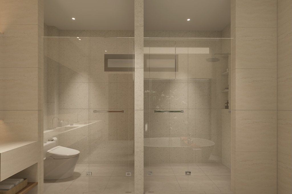 Dolce Villa Samui Bathroom