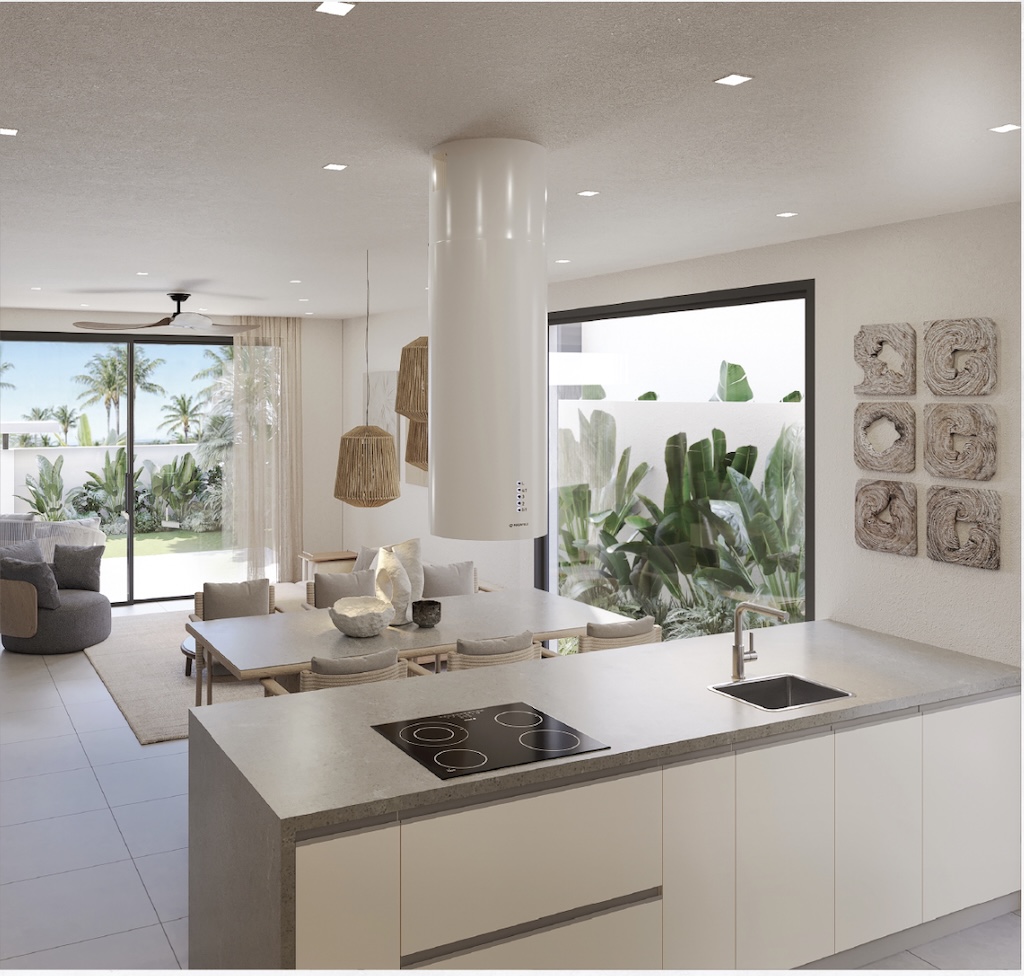 Duplex Apartments At Valentine Village Koh Samui Kitchen