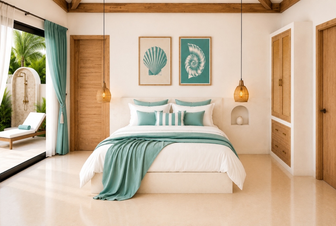 Eden Beach Koh Samui bedroom