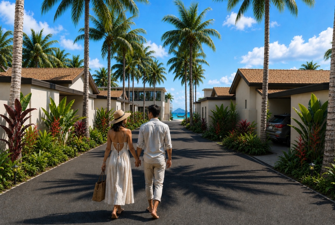 Eden Beach Koh Samui Project road