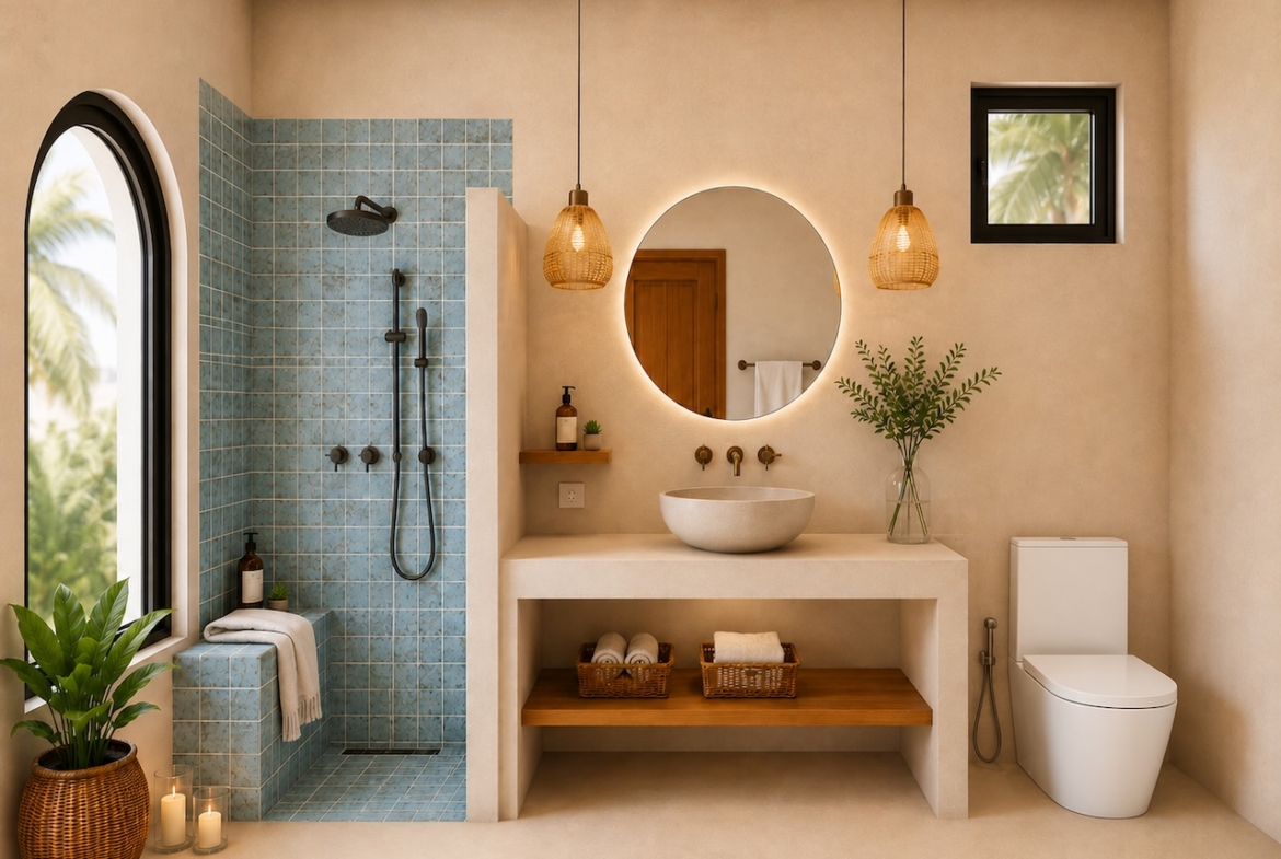 Eden Beach Koh Samui Bathroom